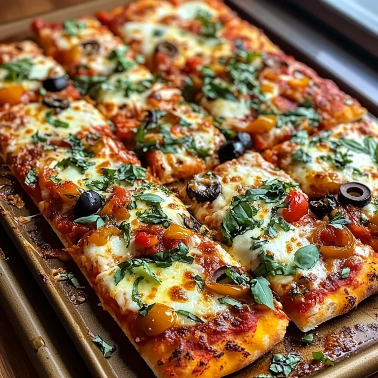 Sheet Pan Pizza