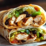 Southwest Chicken Folded Wraps