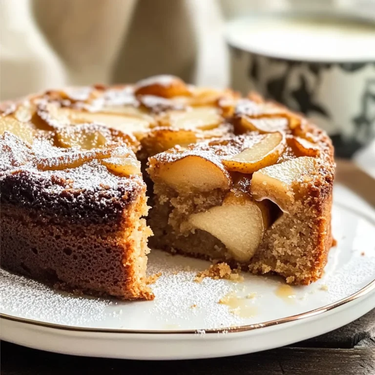 Spiced Pear Cake