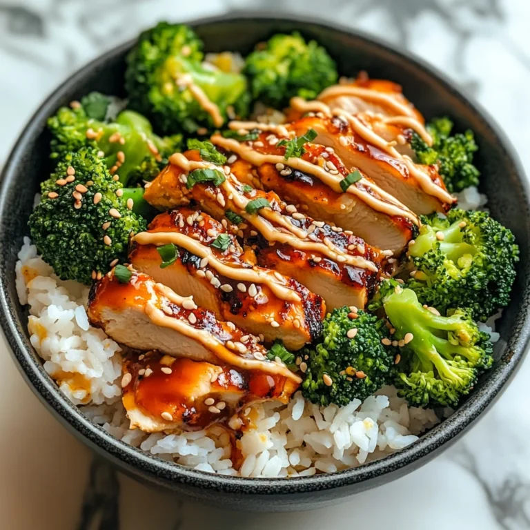 Sticky Chicken Bowls Recipe