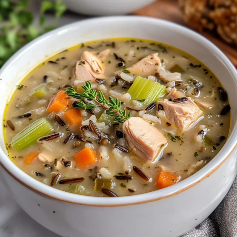 Turkey and Wild Rice Soup