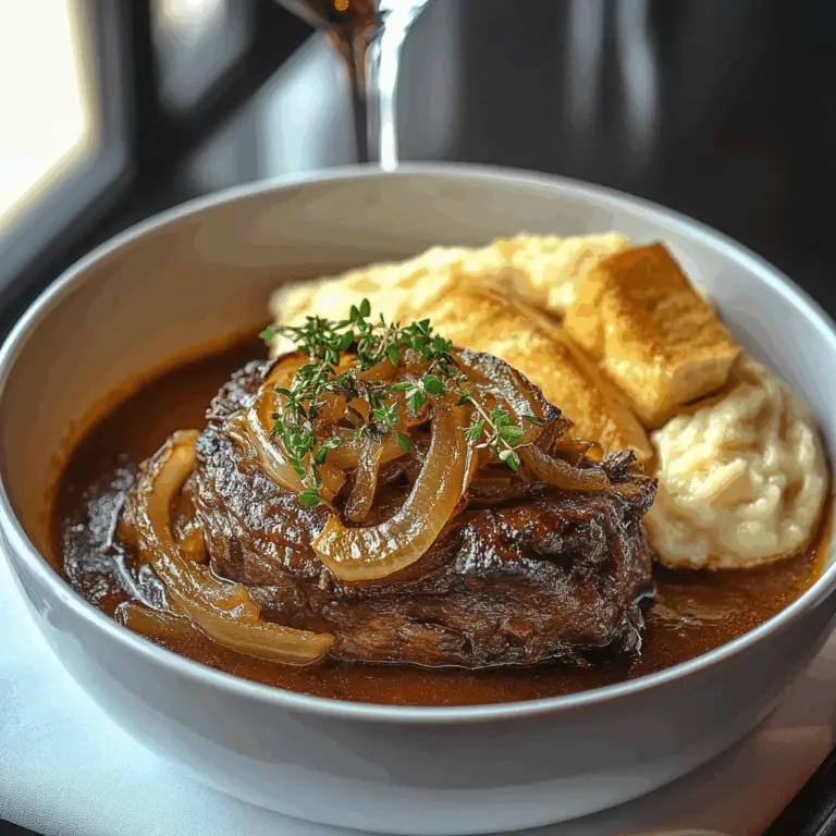 Savory French Onion Pot Roast Recipe for Comfort Food Lovers