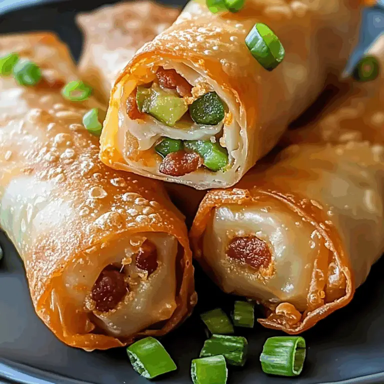 Turkey Bacon Jalapeño Popper Eggrolls Recipe