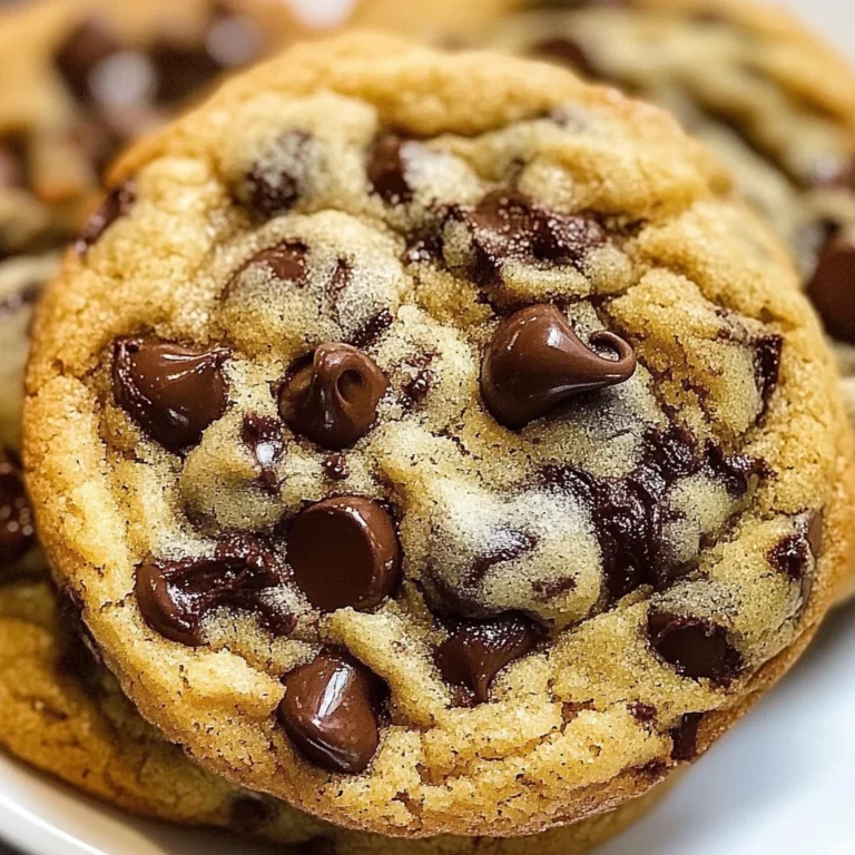 Bakery Style Chocolate Chip Cookies