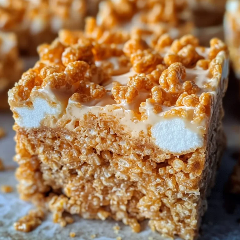 Butterfinger Rice Krispie Treats
