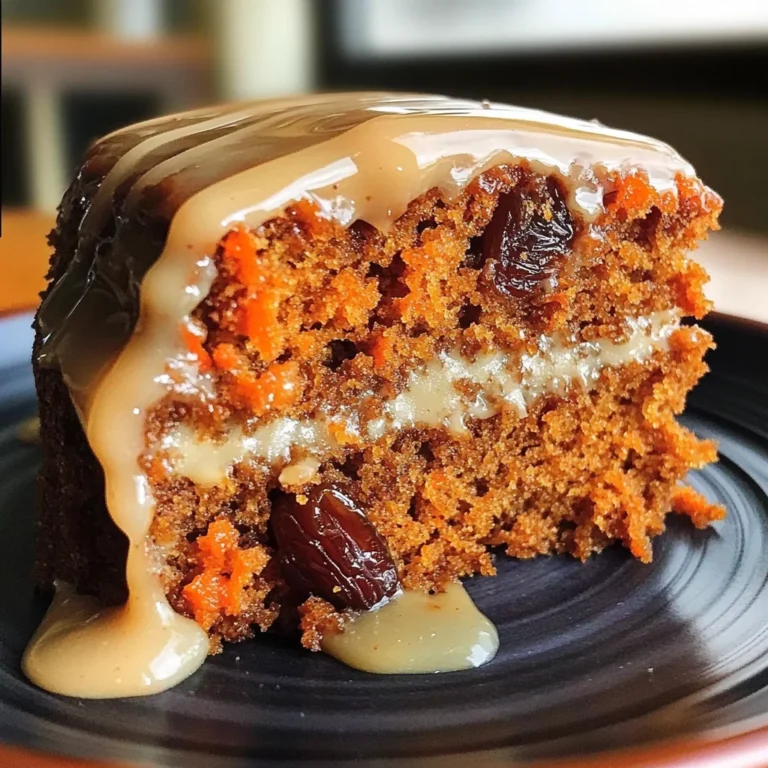 Carrot Date Spice Cake