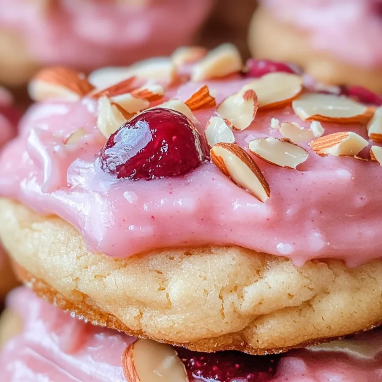 Cherry Almond Amish Sugar Cookies