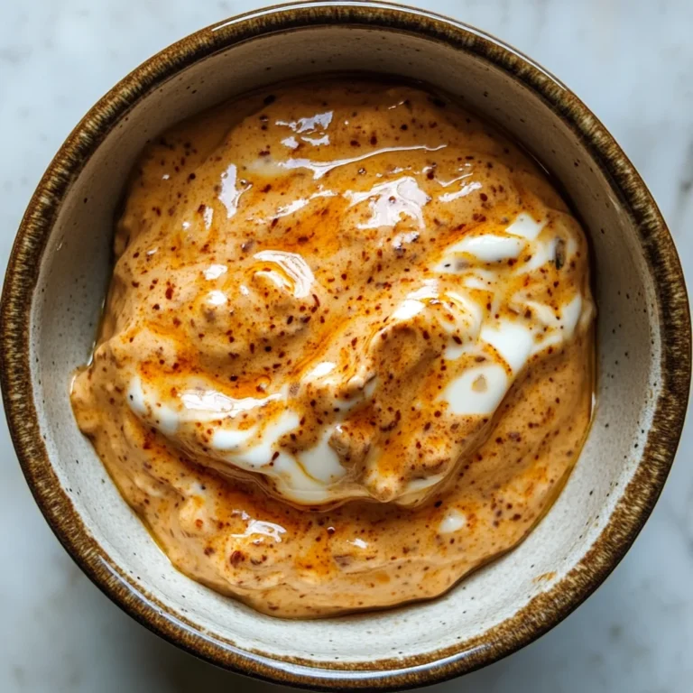 Chipotle Sauce with Garlic and Sour Cream