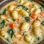 Creamy Vegetarian Gnocchi Soup