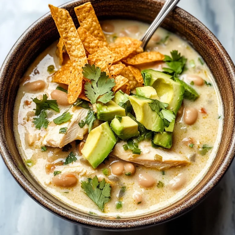 Creamy White Chicken Chili