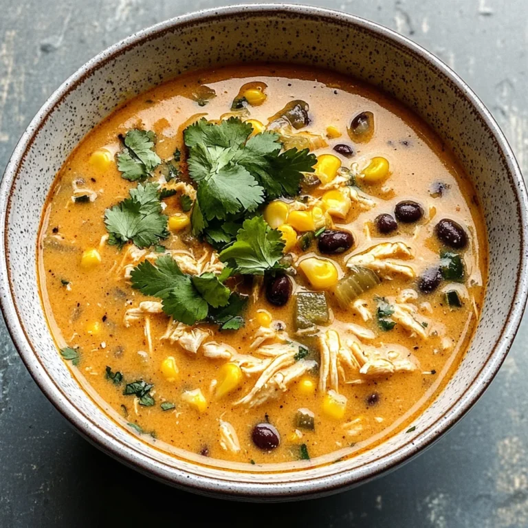 Easy Chicken, Poblano, and Black Bean Soup (Small Batch)