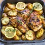 Greek Lemon Chicken With Potatoes