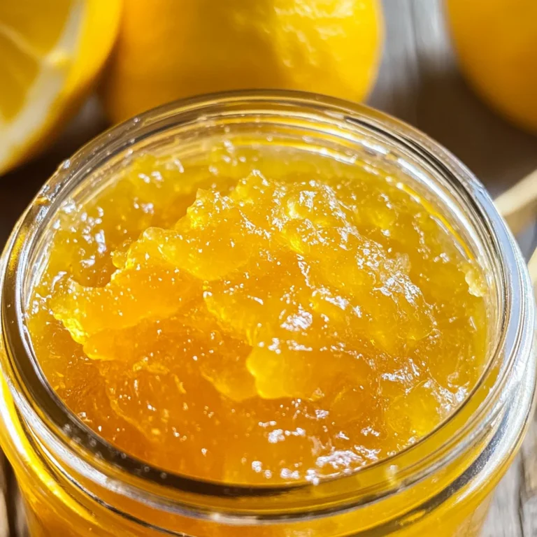 Italian Lemon Jam