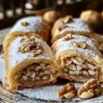 Italian Nut Roll Cookies
