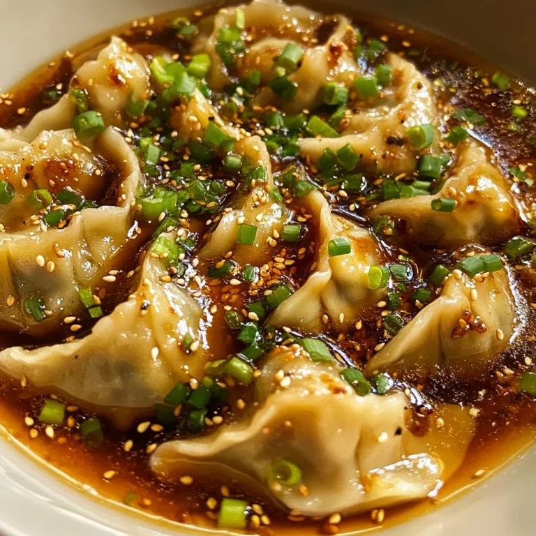 One Pan Dumplings