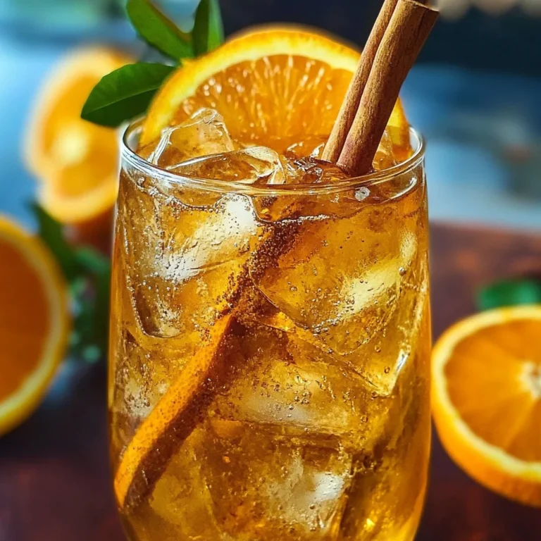 Orange Cinnamon Iced Tea