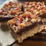 Peanut Butter-Turkey Bacon Bars