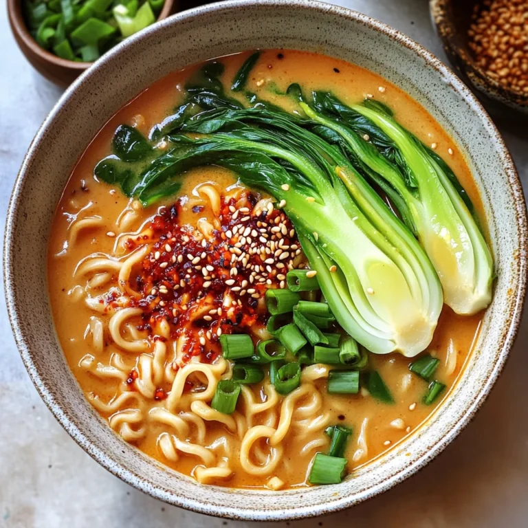 Peanut Butter Miso Ramen