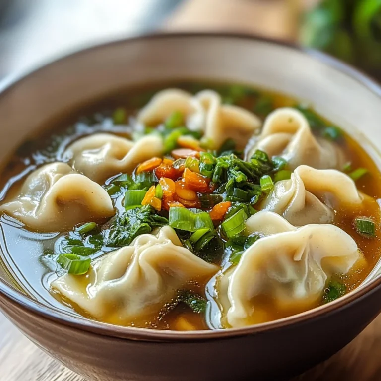 Potsticker Soup: A Comforting Delight