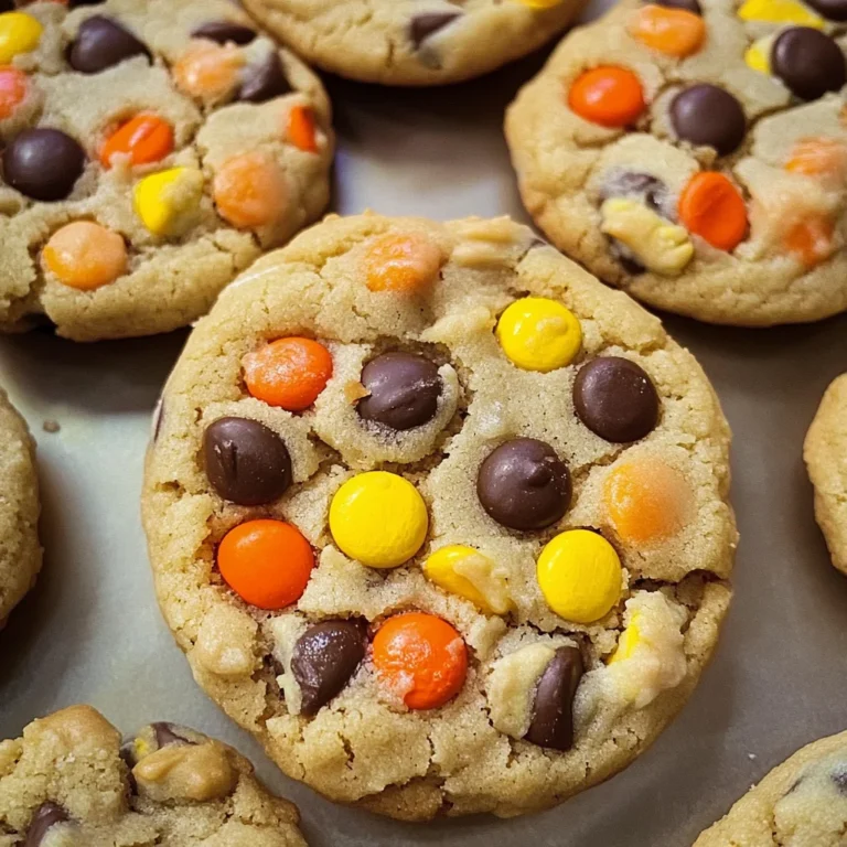 Reese's Pieces Peanut Butter Cookies