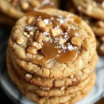 Salted Caramel Crunch Cookies