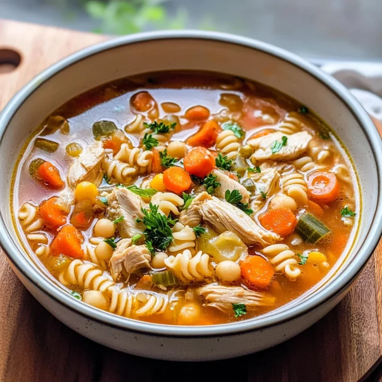 Sicilian Chicken Soup