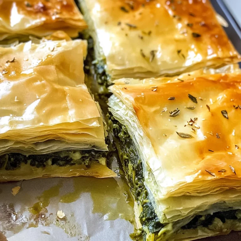 Spanakopita (Greek Spinach Pie)