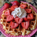 Strawberry Waffles Recipe