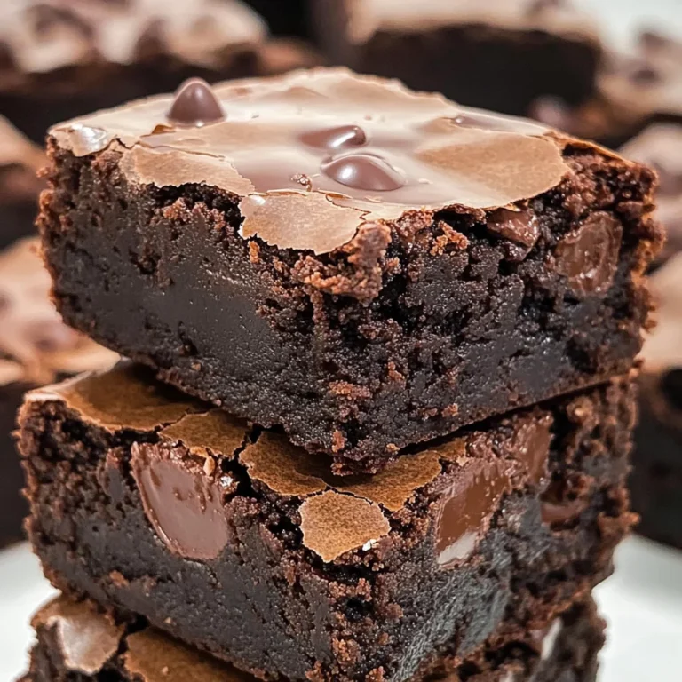 Triple Chocolate Brownies