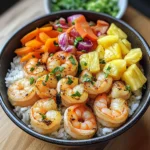 Tropical Shrimp Rice Bowl