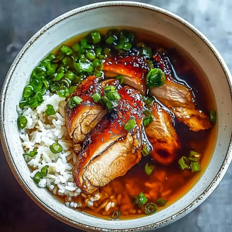 Caramelised Soy Chicken in Garlic Ginger Broth with Rice: An Incredible Ultimate Recipe