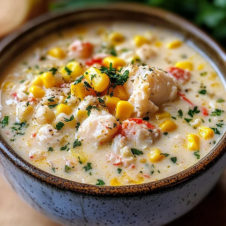 Bobby Flay’s Crab & Corn Chowder