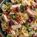 Bow-Tie Cranberry Pasta Salad