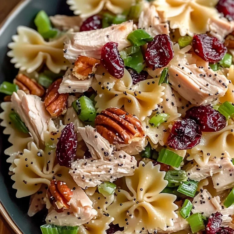 Bow-Tie Cranberry Pasta Salad