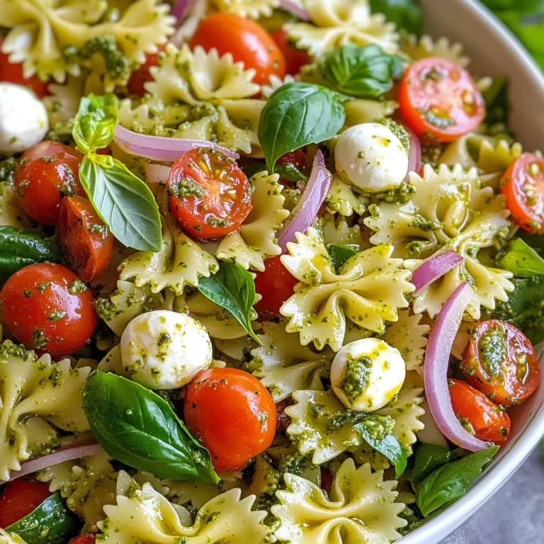 Bow Tie Pasta Salad