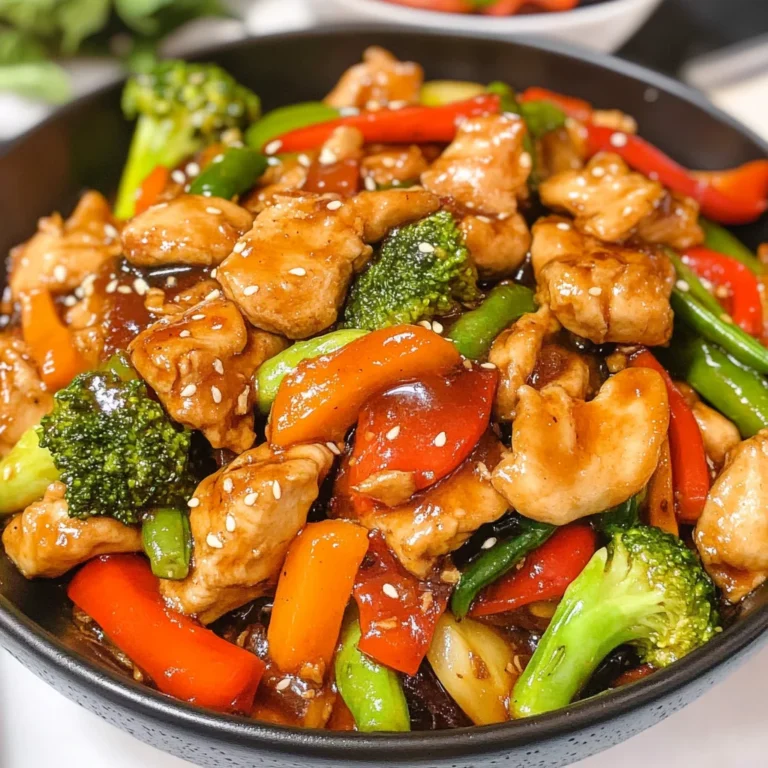 Chicken with Mixed Vegetable Stir Fry