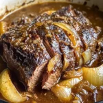 Comforting French Onion Pot Roast - theamazingfood