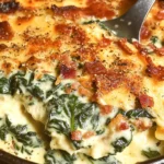 Creamed Spinach Bake