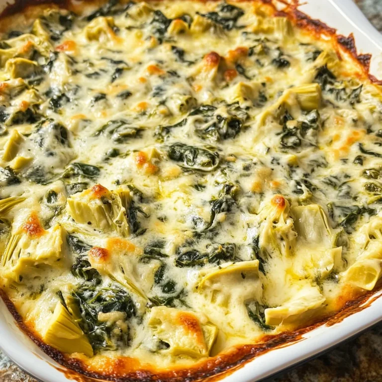 Creamy Spinach Artichoke Dip