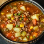 Crockpot Vegetable Beef Soup