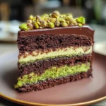 Dubai Chocolate Pistachio Cake