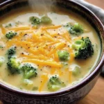 Easy Broccoli Cheddar Soup