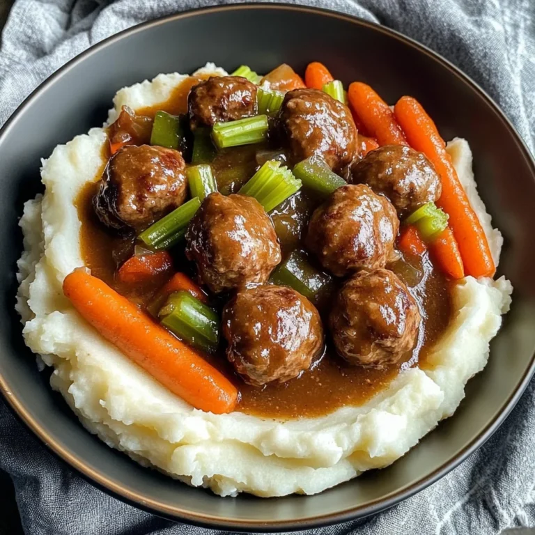 Easy Frozen Meatball Pot Roast (Slow Cooker Dinner Recipe)