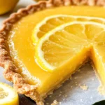French Lemon Tart W/ Lemon Curd