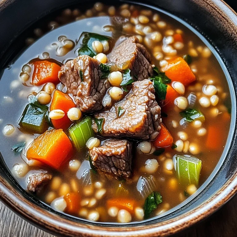 Gordon Ramsay Beef Barley Soup