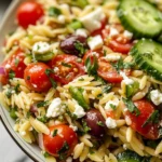 Greek Orzo Pasta Salad