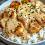 How to Make Creamy Smothered Chicken and Rice – Easy Dinner Idea