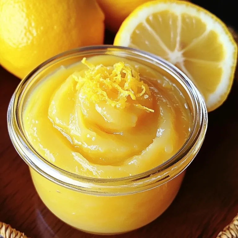 How to Make Lemon Curd