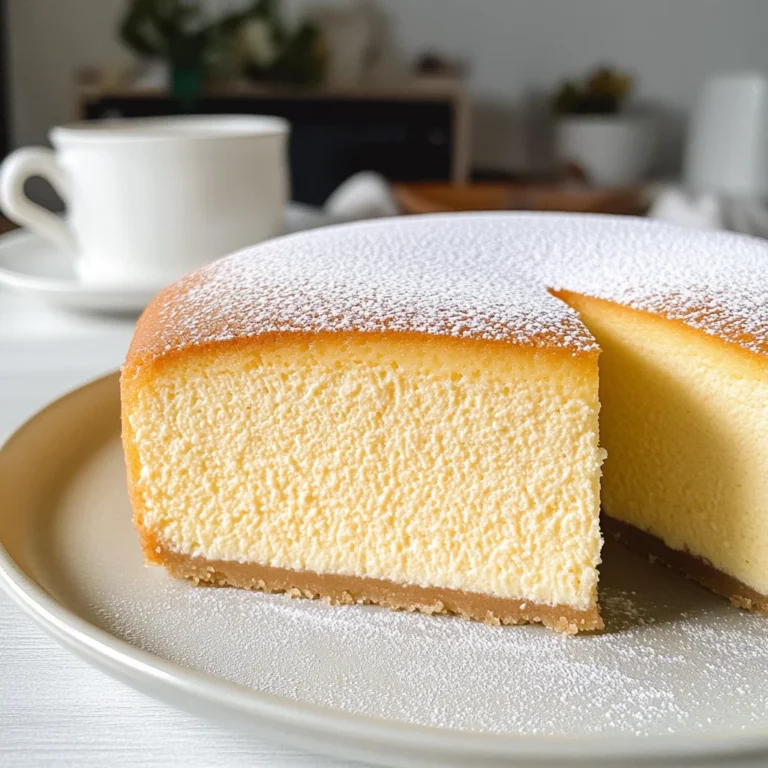 Japanese Cotton Cheesecake