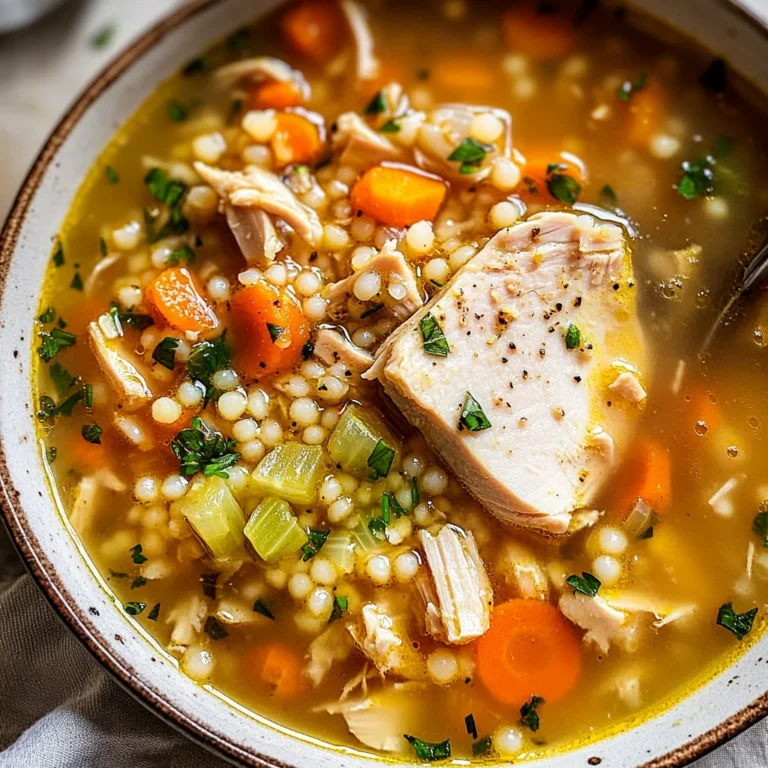 Leftover Turkey Soup